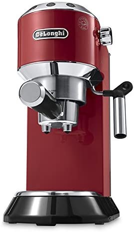 41epEn2aCfL._AC_ DeLonghi EC 685.BK Pump Espresso and Coffee Machine - Red - الصورة 1