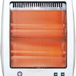 Grouhy Electric Heater, 800 Watt, 2 Candles, White - GEH2800B-W