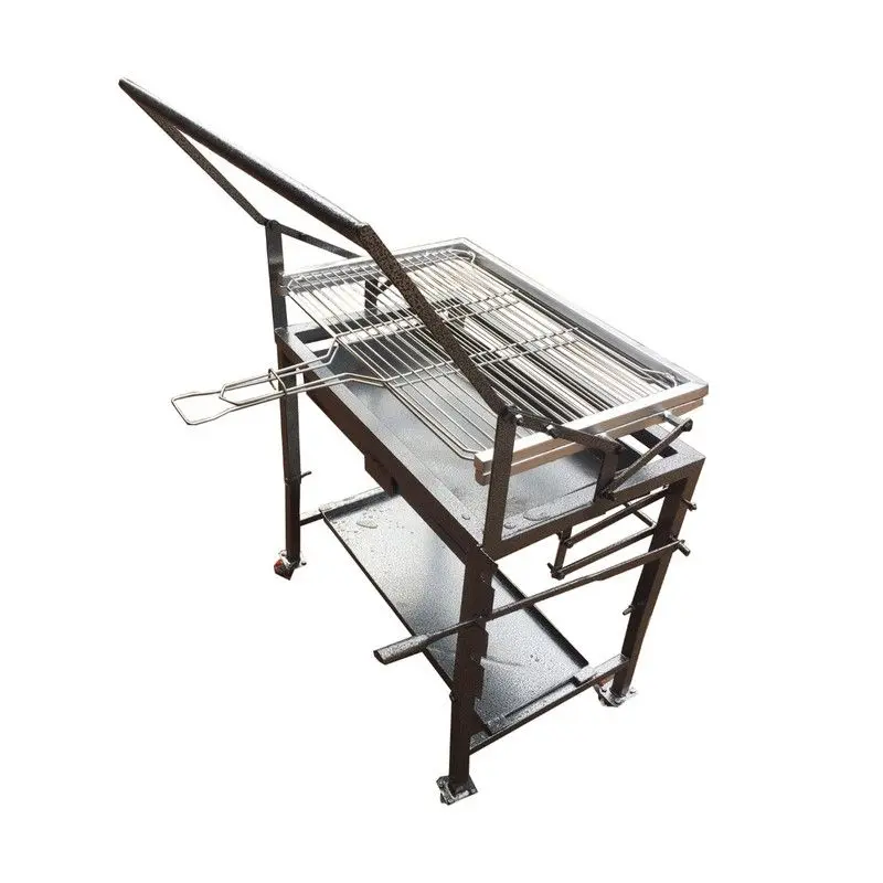7746acd316d01738b940b5bde28fb8b00e14f223b5d5c2a281cecd4b0b31733a Charcoal Grill, with 3 Levels- Silver - الصورة 1