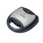 Black + Decker Sandwich, Grill and Waffle Maker, 750 Watt, Black - TS2090
