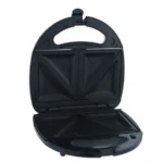 ⁦Black + Decker Sandwich, Grill and Waffle Maker, 750 Watt, Black - TS2090⁩ - الصورة ⁦3⁩