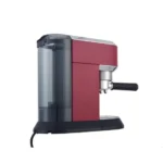 ⁦Delonghi Dedica Espresso Coffee Maker, Red - EC680R⁩ - الصورة ⁦2⁩