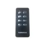 ⁦Tornado Stand Fan with Remote Control, 16 Inch, Black - EFS-360 903G⁩ - الصورة ⁦2⁩
