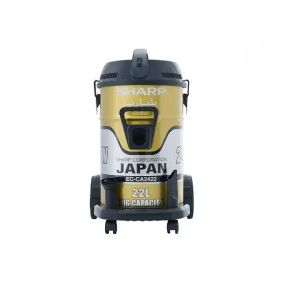 fhhfront SHARP Drum Vacuum Cleaner 2400 Watt, Gold - EC-CA2422-X - الصورة 1