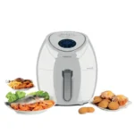 ⁦Kenwood kHealthyFRY Air Fryer, 1800 Watt, 5.5 Liters, White - HFP50.000WH⁩ - الصورة ⁦2⁩