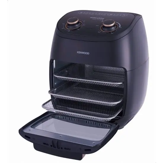 kenwood_airfryer_-_hfp90_4_ Kenwood Air Fryer, 11 Liters, 2000 Watt, Black - HFP90 - الصورة 1