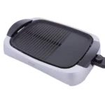 ⁦Kenwood Health Grill, 2000 Watt, Silver/Black - HG266⁩ - الصورة ⁦2⁩
