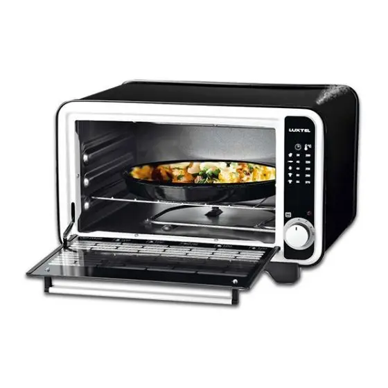 kf3000_ddd1_ Kumtel Electric Oven, 36 Liters, 1420 Watt, Black - KF3000 - الصورة 1