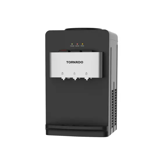 tornado-wd-3-faucets-cold-normal-hot-water-black-twd-26tb-b مبرد مياه بيرجن ساخن وبارد، اسود وفضي - BYT-553 - الصورة 1