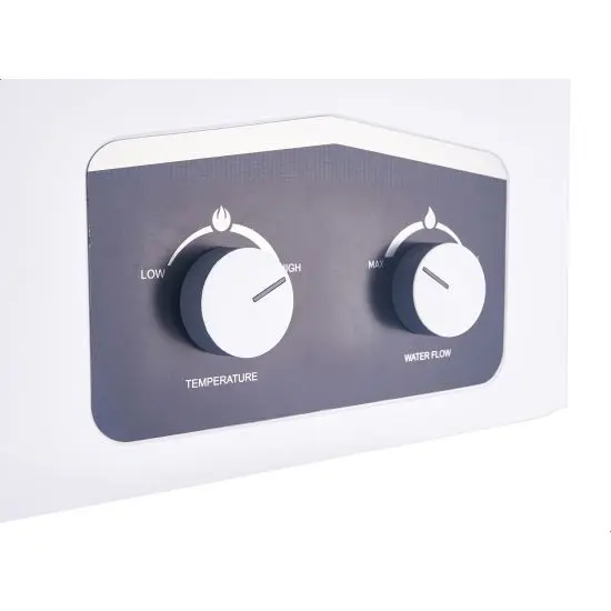 ⁦Tornado Digital Gas Water Heater, 10 Liter, White - GHM-C10BNE-W⁩ - الصورة ⁦2⁩