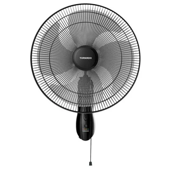 tornado_wall_fan_without_remote_control_18_inch_black_-_twf-18 مروحة حائط تورنيدو، 18 بوصة، اسود- TWF-18 - الصورة 1