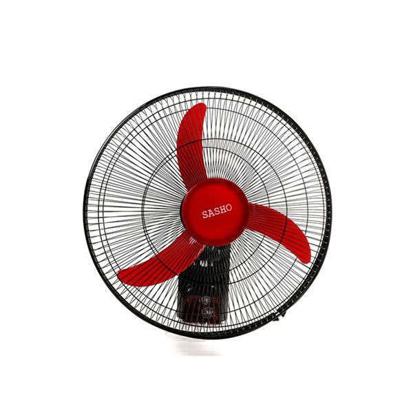 0029783_sasho-wall-fan-18-inch-black-sh216w مروحة حائط ساشو 18 بوصة اسود - SH216W - الصورة 1