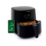 Philips Essential Air Fryer, 6.2 Liters, 2000 Watts, Black - HD9280-91