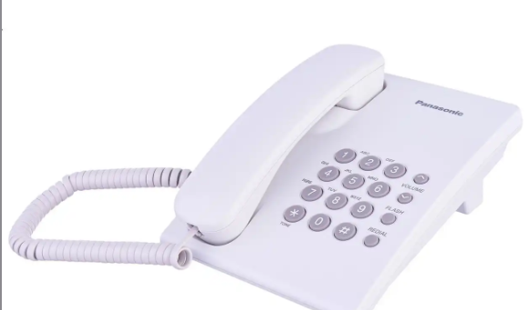 Capture تليفون سلكي باناسونيك، ابيض - KX-TS500FX-W - الصورة 1