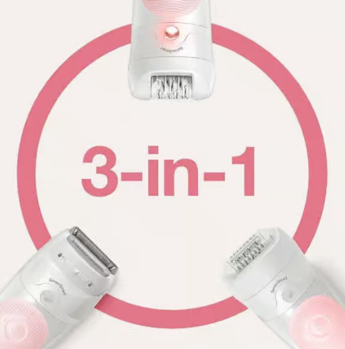 Capture Braun Silk epil SES 5-620 Wet & Dry epilator with 4 extras incl. shaver head - الصورة 1