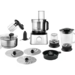 محضر طعام كينوود مالتي برو كومباكت، 800 واط، فضى/اسود - FDM307SS