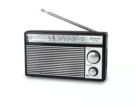Capture راديو FM ترانزيستور باناسونيك، اسود - RF-562DD - الصورة 1