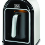 Black and Decker Turkish Coffee Maker, 735 Watt, 300 ml, White and Black - TCM730-B5