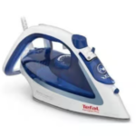 Tefal Easygliss Plus Steam Iron, 2400 Watts, Blue and White - FV5715E0