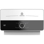 Ariston Aures Slim Multi Instant Water Heater, 7.7 kW, Black and White - AURESM7EU