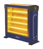⁦Akai Electric Heater, 4 Candles, Blue- AK-2970-B⁩ - الصورة ⁦2⁩
