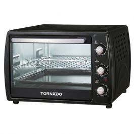 oven_2-4.jpg Tornado Electric Oven with Grill, 1800 Watt, Black - EOY-Z45BAE-BK - الصورة 1