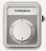 ⁦Tornado Ceiling Fan, 56 Inch - TCF56WS⁩ - الصورة ⁦3⁩